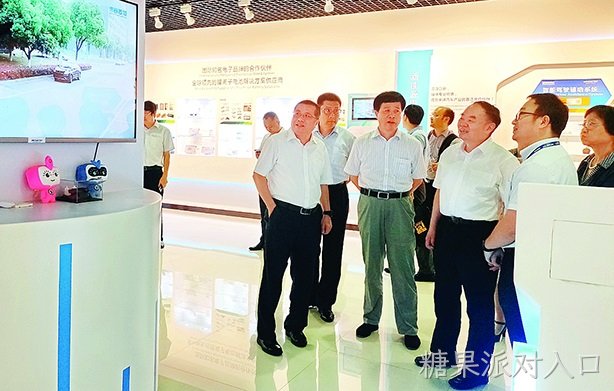周济院士体验糖果派对入口西威智能驾驶产品，期望糖果派对入口——加快转型升级 走高质量发展之路