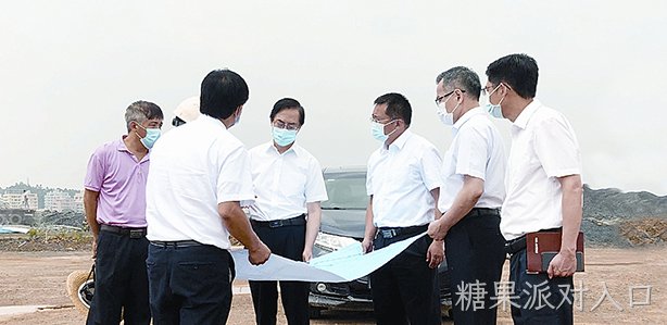 集团领导到惠南建设工地检查指导工作